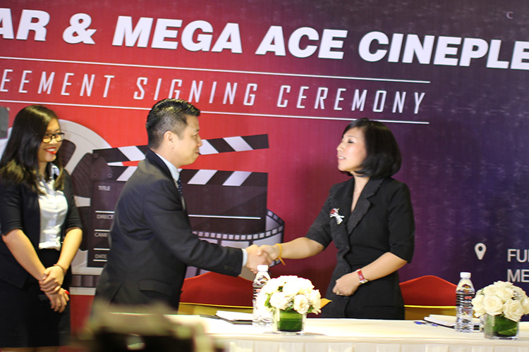 Mega Ace Cineplex Signing Ceremonary