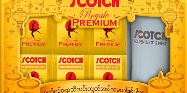 Scotch event at myanmar plaza