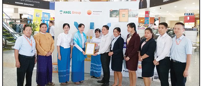 Myanmar Plaza, Developed by HAGL Group hosted a donation ceremony