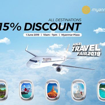Myanmar National Airlines Travel Fair 2019