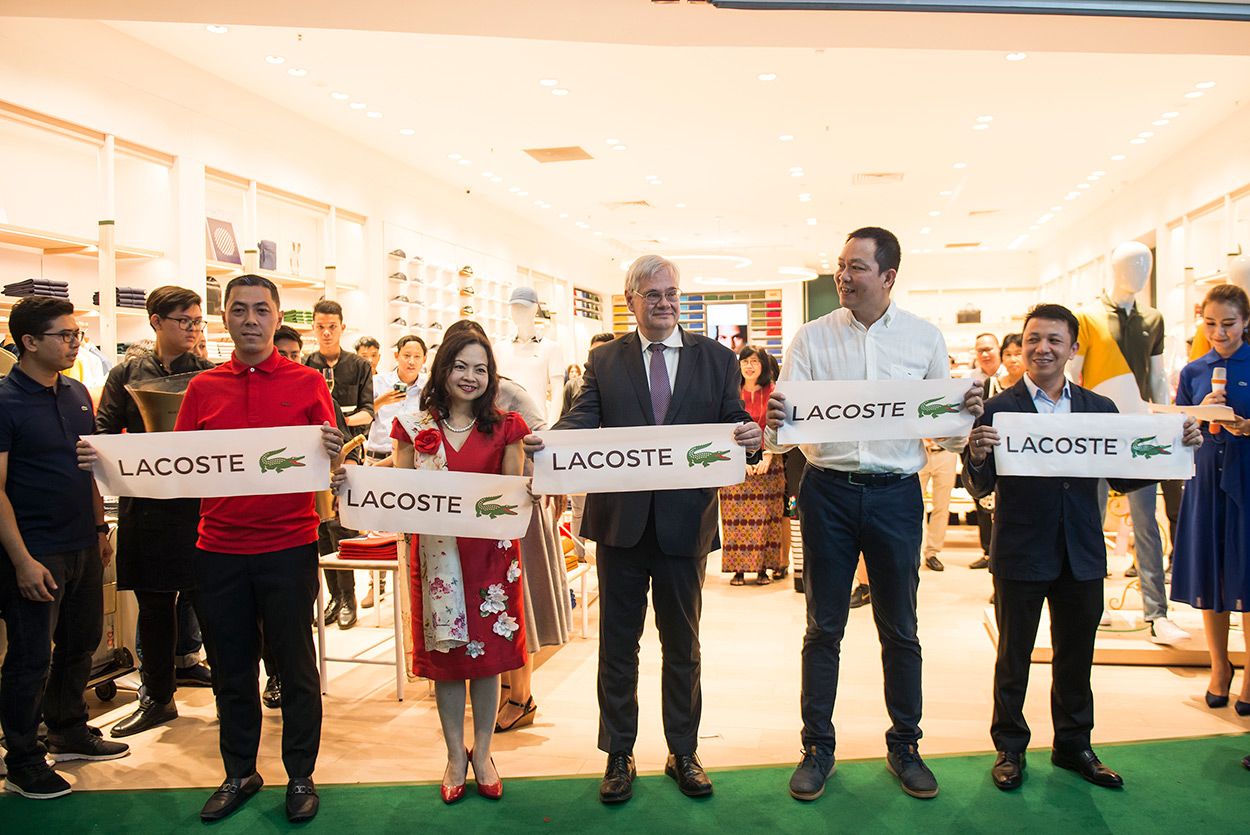 Lacoste Grand Opening